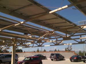 parking garage solar