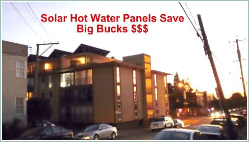 solar hot water panels