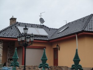 solar hot water Czech Republic